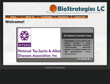 Tablet Screenshot of biostrategies-lc.com